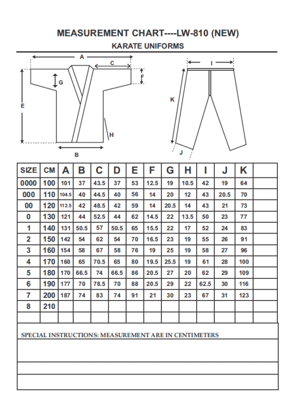 MAFI Embroidered - Lightweight Karate Suit - Image 2